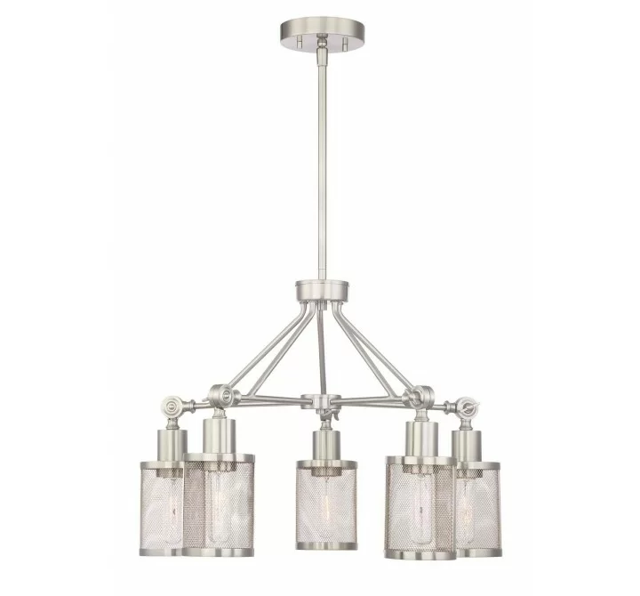 ZEEV Lighting Geminus Collection Chandelier- Front Angle