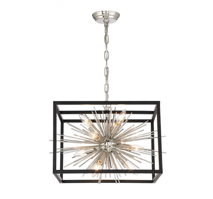 ZEEV Lighting Burst Collection Chandelier- Front Angle