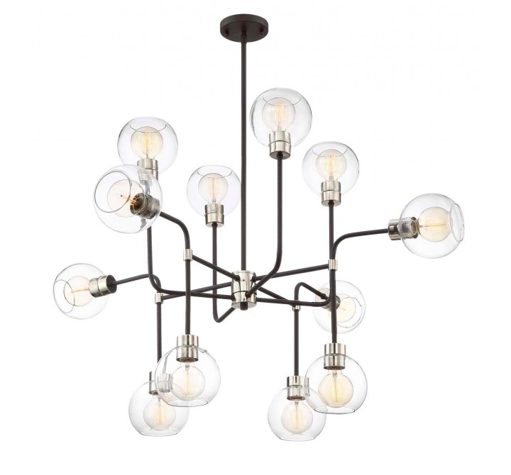 ZEEV Lighting Pierre Collection Chandelier- Front Angle