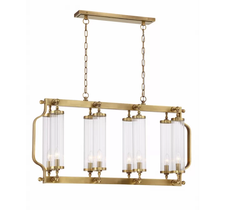 ZEEV Lighting Regis Collection Chandelier- Front Angle