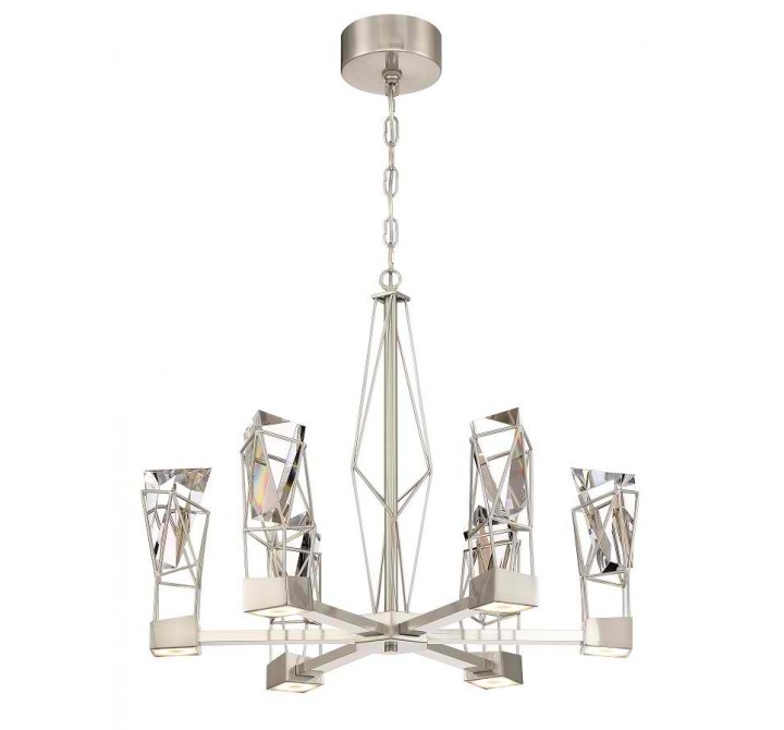 ZEEV Lighting Gem Collection Chandelier- Front Angle