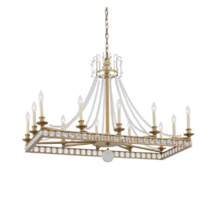 ZEEV Lighting Greenwich Collection Chandelier- Front Angle