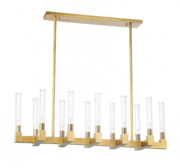 ZEEV Lighting Placid Collection Chandelier- Front Angle