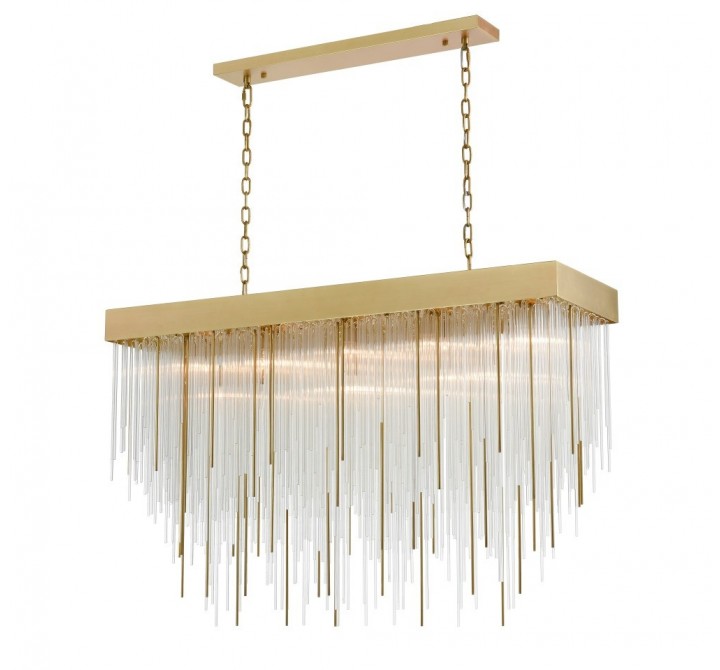 ZEEV Lighting Waterfall Collection Chandelier- Front Angle