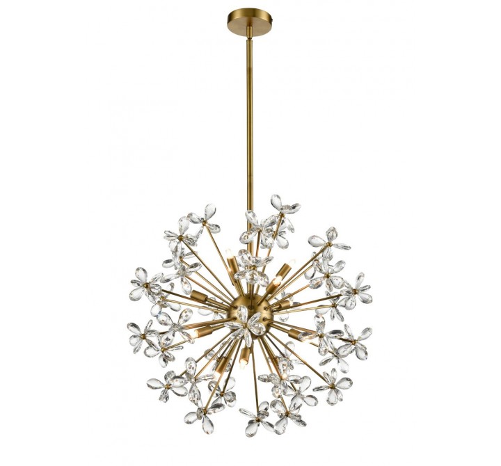 ZEEV Lighting Adelle Collection Chandelier- Front Angle
