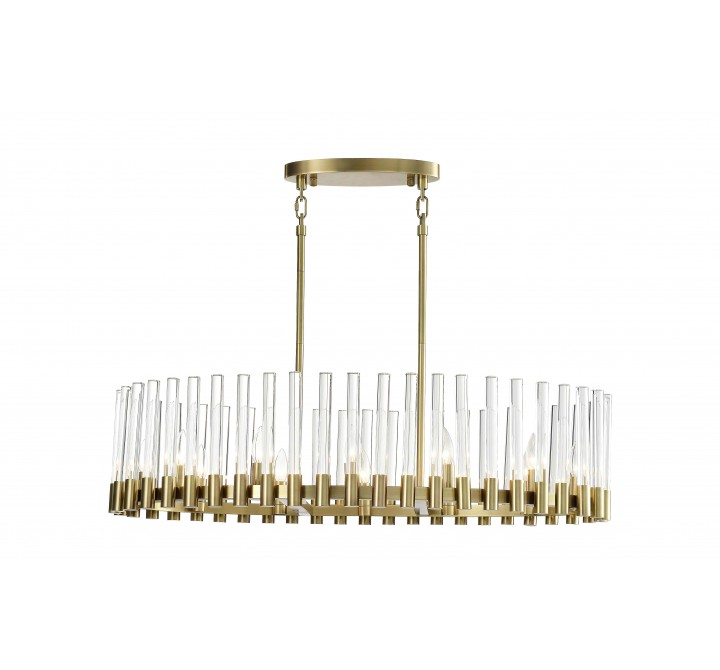 ZEEV Lighting Julian Collection Chandelier- Front Angle