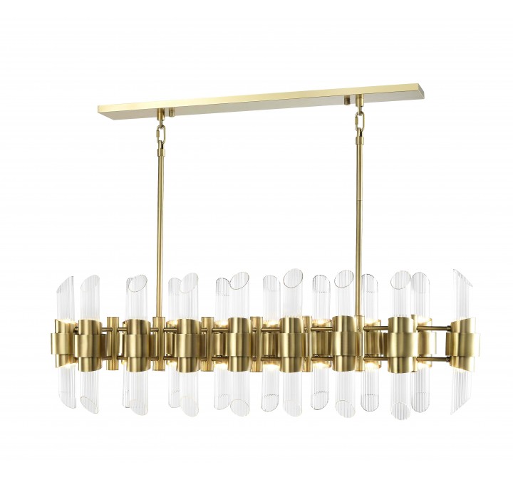 ZEEV Lighting Pillar Collection Chandelier- Front Angle