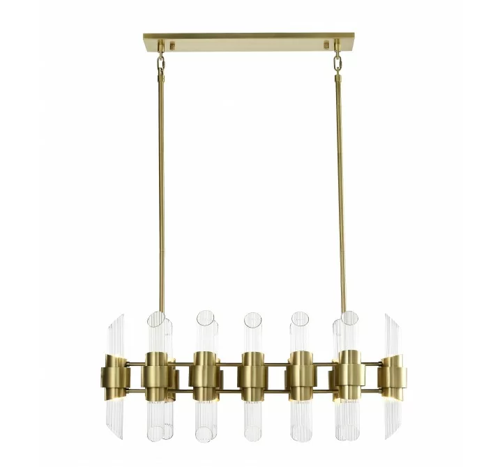 ZEEV Lighting Pillar Collection Chandelier- Front Angle