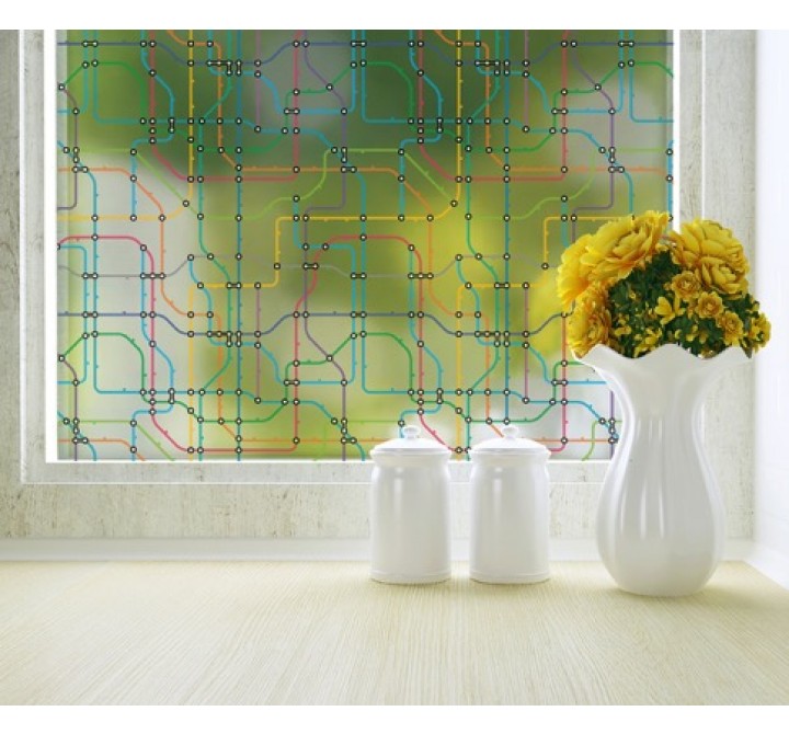 Odhams Press Transit Privacy Adhesive Window Film
