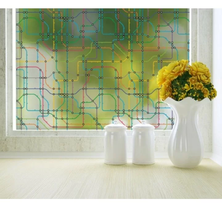 Odhams Press Transit Privacy Adhesive Window Film