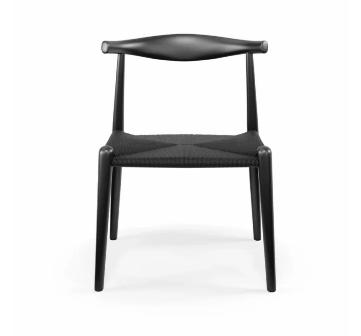 Aeon Troy Papercord Dining Chair Black