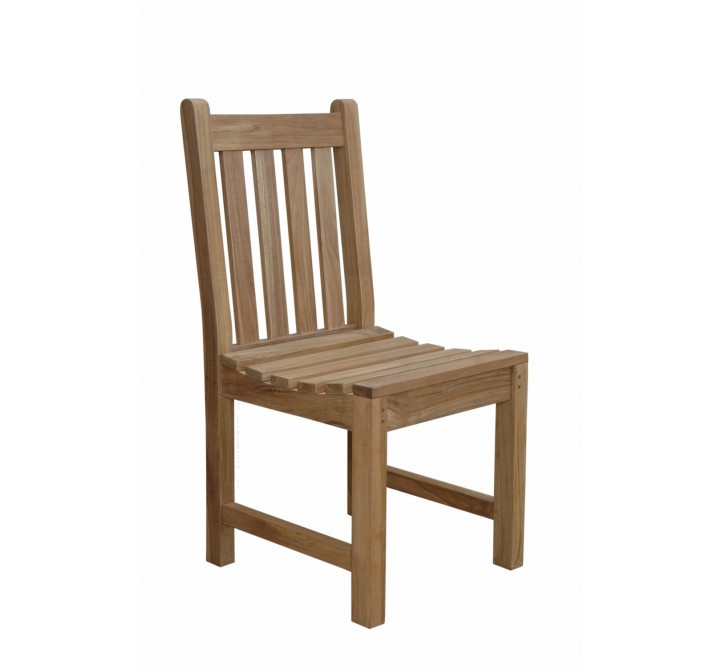Anderson Teak Braxton Dining Chair - Angled