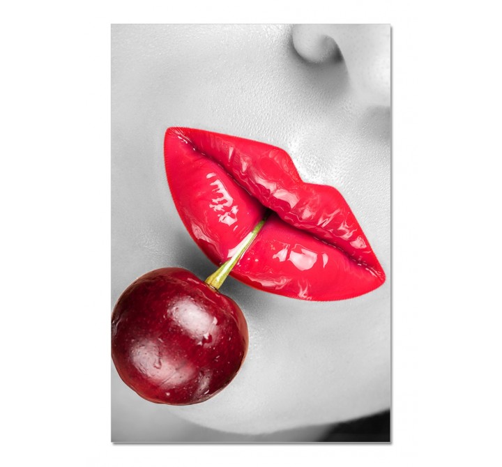 J&M Furniture Premium Acrylic Wall Art Cherry SB-61336C