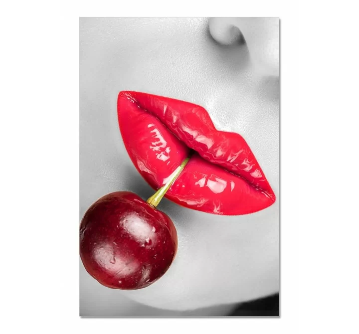 J&M Furniture Premium Acrylic Wall Art Cherry SB-61336C