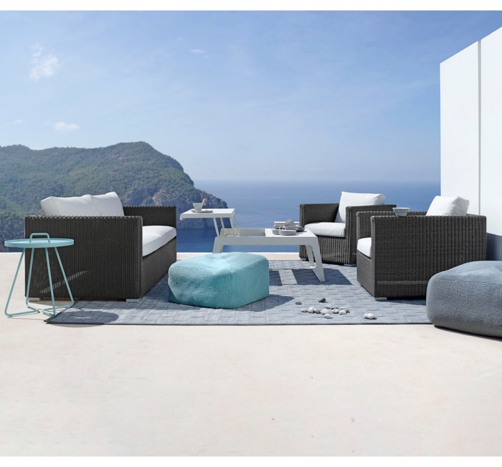 Cane-Line Chester Lounge Chair outdoor view