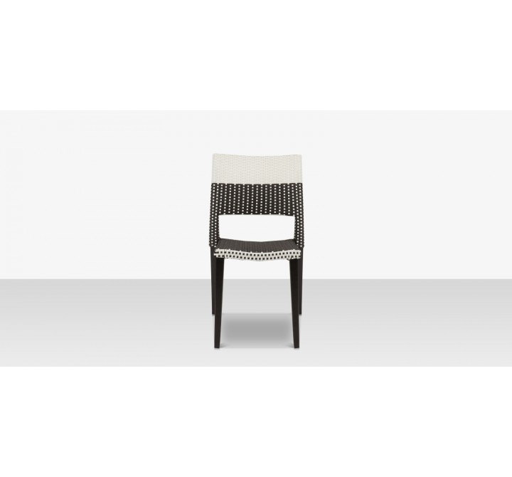 Source Furniture Chloe 20" Wicker Armless Dining Side Chair