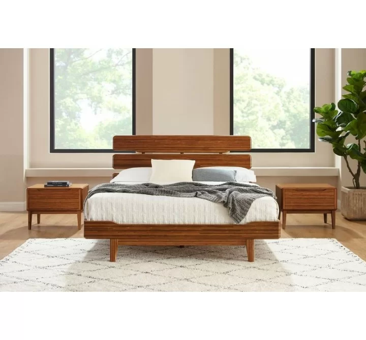 Greenington Currant Nightstand, Amber - Lifestyle