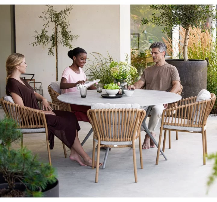 Cane-Line Ocean Chair, Stackable, Natural, Cane-Line Weave
