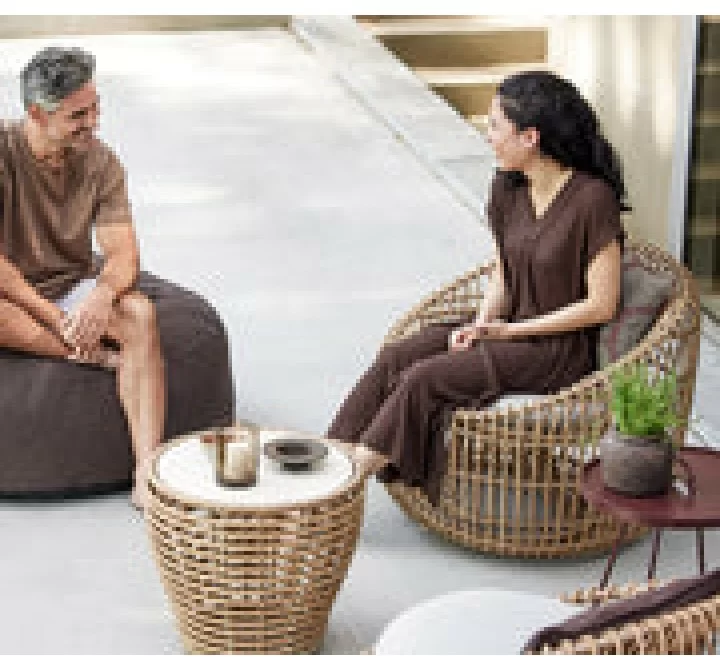Cane-Line Nest Round Chair OUTDOOR 