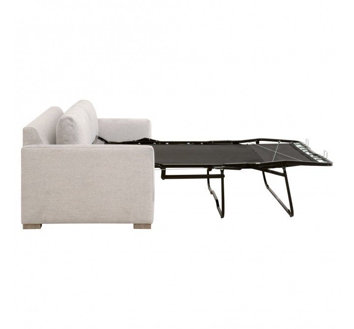 Essentials For Living Clara 86" Slim Arm Queen Sleeper Sofa - Angle