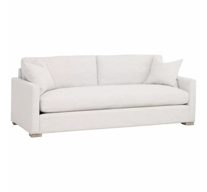 Essentials For Living Clara 86" Slim Arm Sofa - Front Side Angle