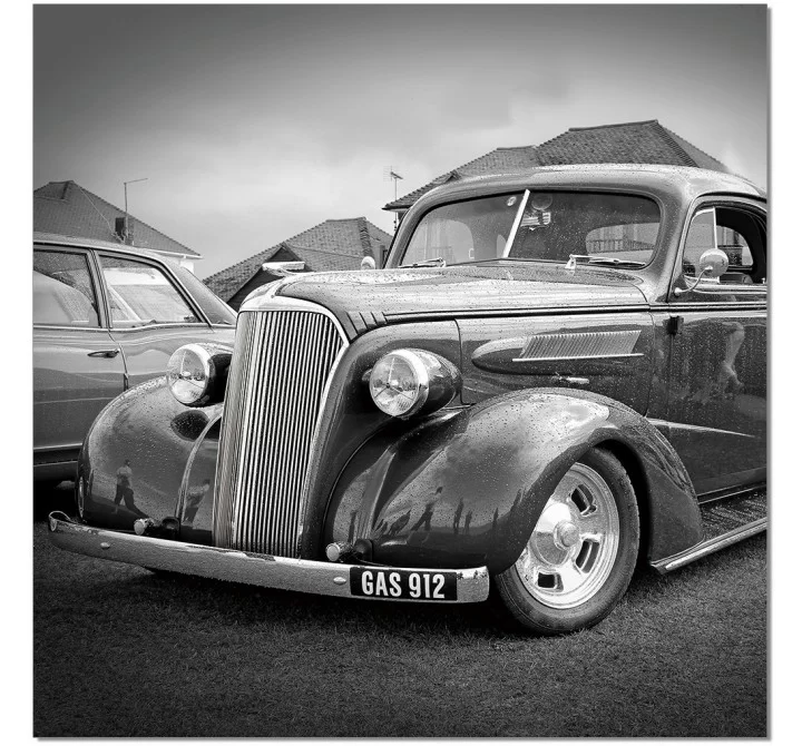J&M Furniture Acrylic Wall Art Classic Car |