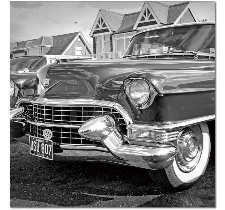 J&M Furniture Acrylic Wall Art Classic Car II