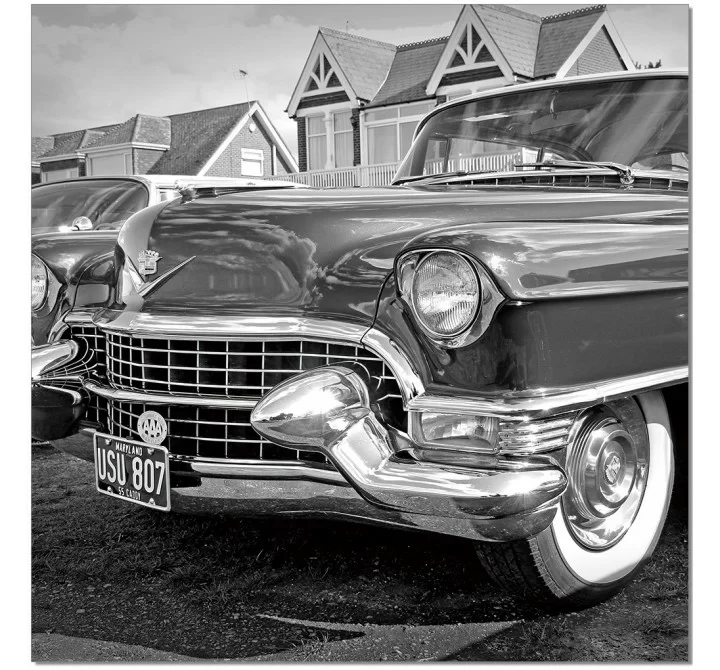 J&M Furniture Acrylic Wall Art Classic Car II