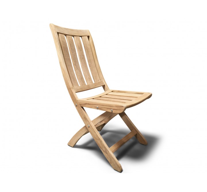 Hi Teak Furniture Corbin Teak Outdoor Folding Chair
