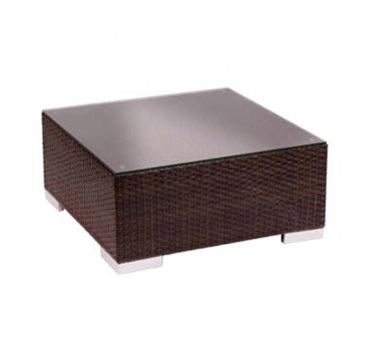 Aruba Coffee Table Java Wicker - No Glass