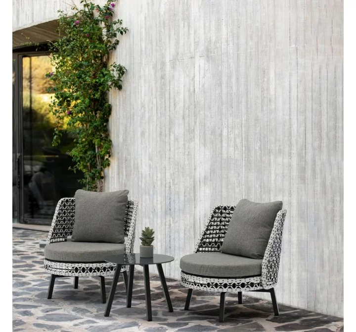 Whiteline Modern Living Koala 3-Piece Outdoor Collection - Lifestyle