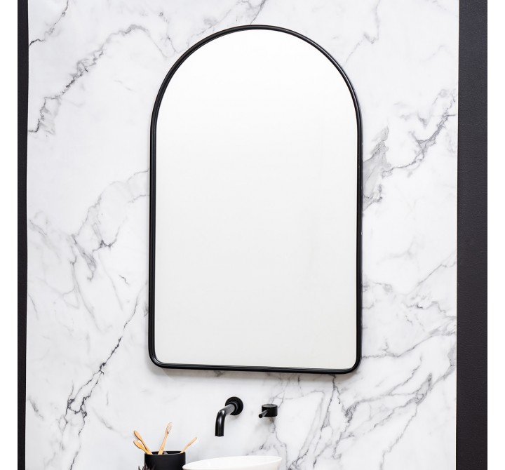 Colca Silver Wall Mirror - Lifestyle