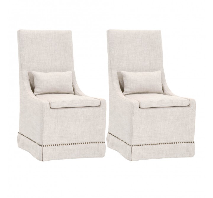 Essentials For Living Colleen Dining Chair - Set of Two - Set in Front Side Angle