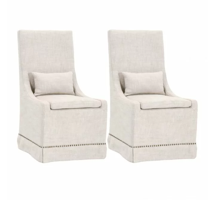 Essentials For Living Colleen Dining Chair - Set of Two - Set in Front Side Angle