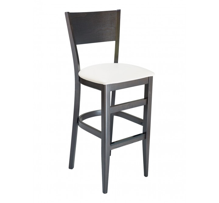 European 44" Beech Wood Barstool