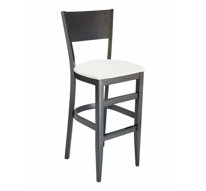 European 44" Beech Wood Barstool