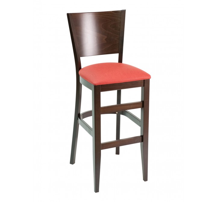 European 44" Beech Wood Barstool - CON-11B