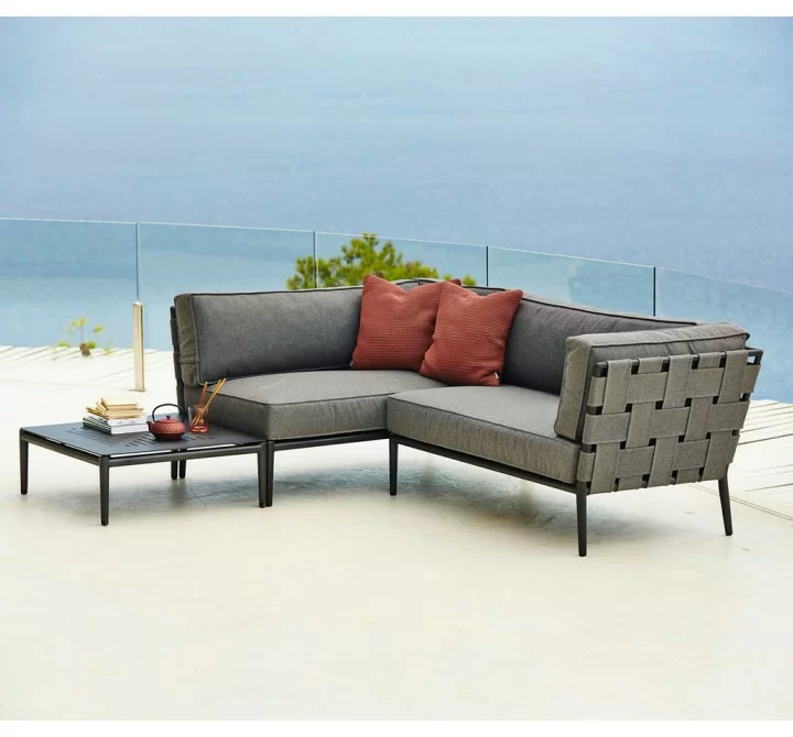 Cane-Line Conic Coffee Table Front View