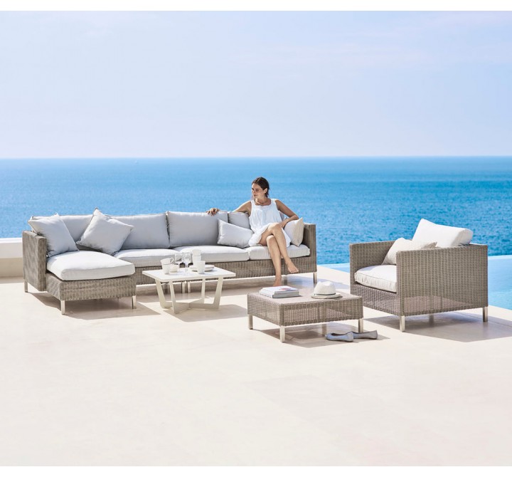 Cane-Line Connect Lounge Chair set outdoor vewi