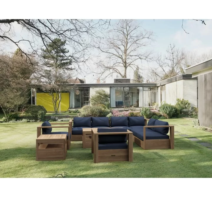 Anderson Teak Copacabana 7 Pieces Modular Deep Seating Set