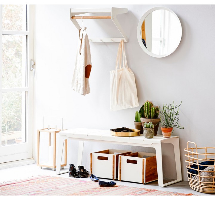 Cane-Line Copenhagen City Rack Indoor White