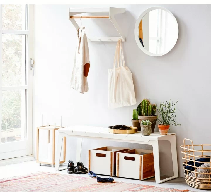 Cane-Line Copenhagen City Rack Indoor White
