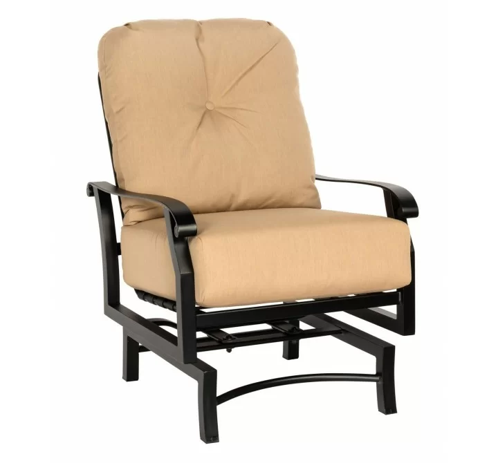 Woodard Cortland Cushion Spring Lounge Chair - Angled