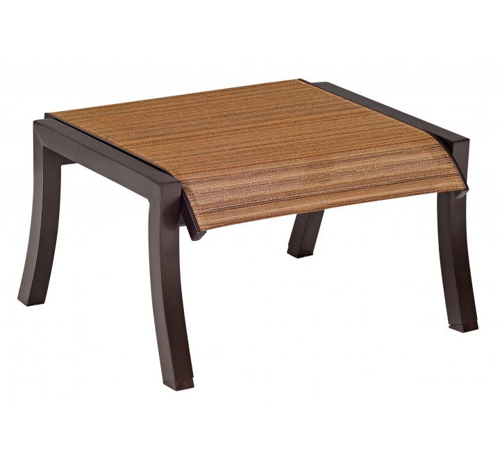 Woodard Cortland Sling Ottoman - Angled