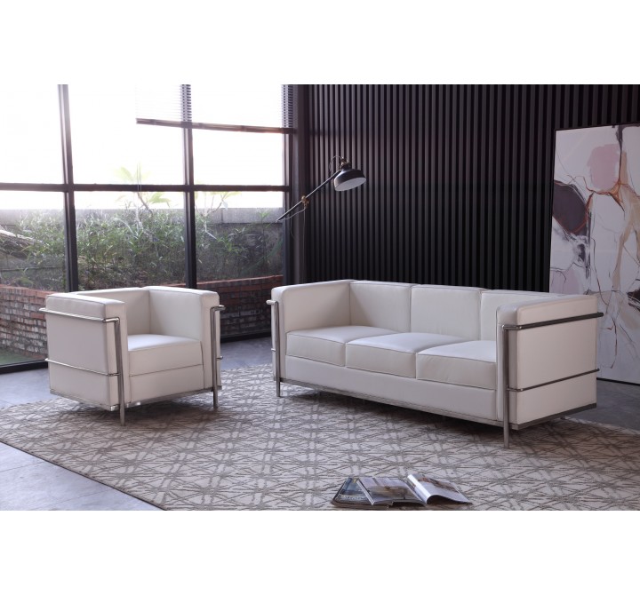 J&M Furniture Cour Italian Leather Sofa 004
