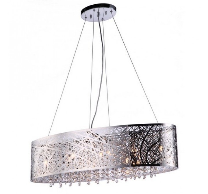 Bromi Royal 9 Light Linear Pendant