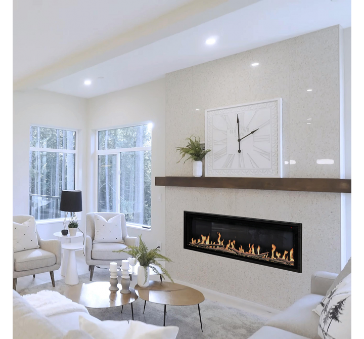 Modern Flames Modern Flames Orion Slim 52" / 60" / 76'' / 100'' Single-Sided HELIOVISION Virtual Electric Fireplace - OR52" / 60" / 76'' / 100'' -SLIM - Lifestyle