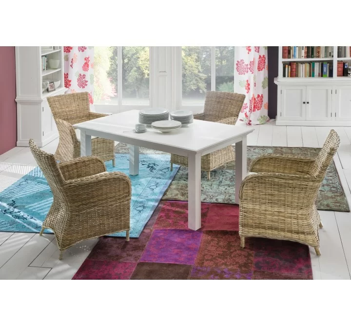 Nova Solo Wickerworks Rook Dining Chair - Lifestyle