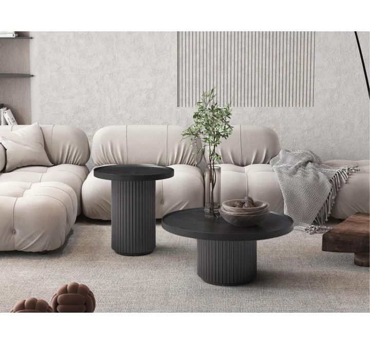 Heidi Coffee Table in Dark Grey-Lifestyle 1