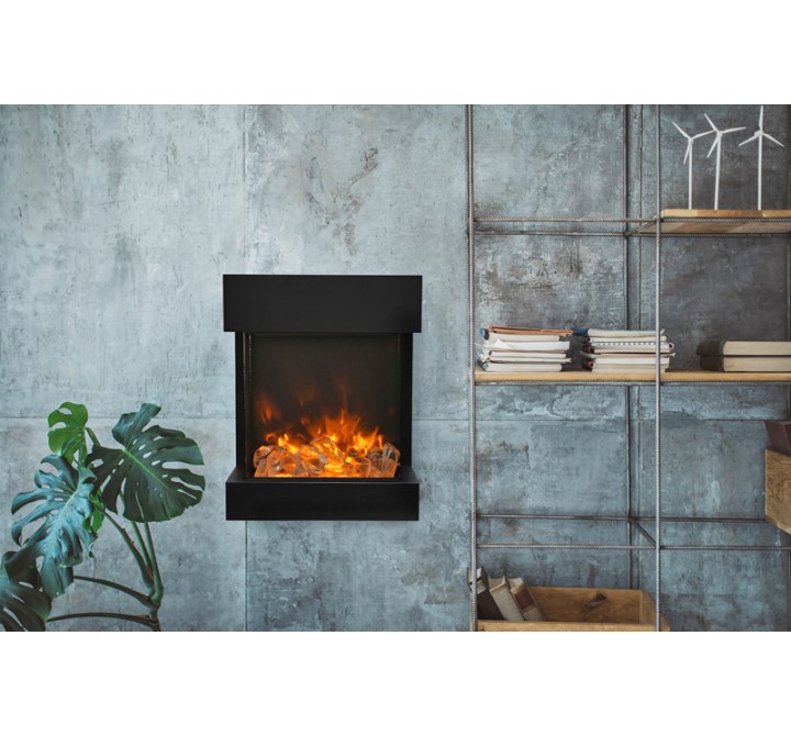 Amantii Cube 2025WM Electric Fireplace - Lifestyle 1